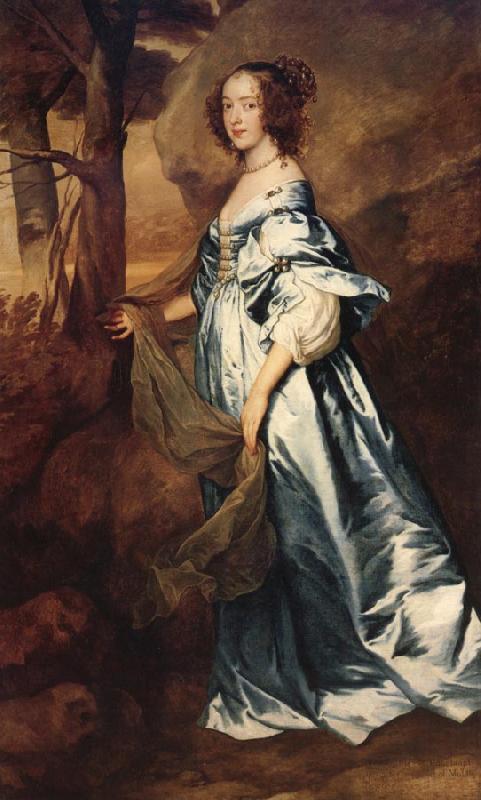 Anthony Van Dyck The Countess of clanbrassil Germany oil painting art
